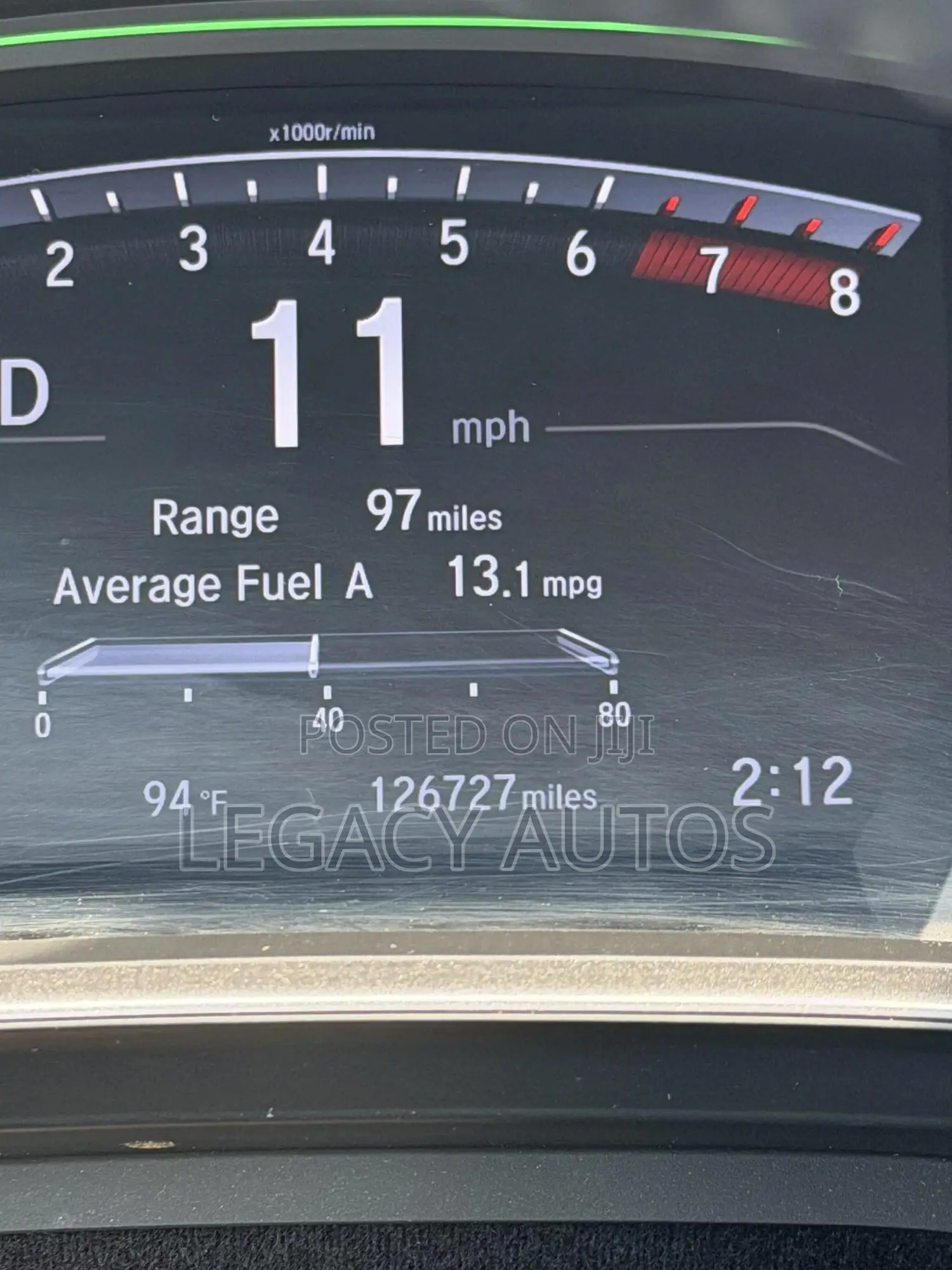Honda CR-V Touring AWD 2019 Gray