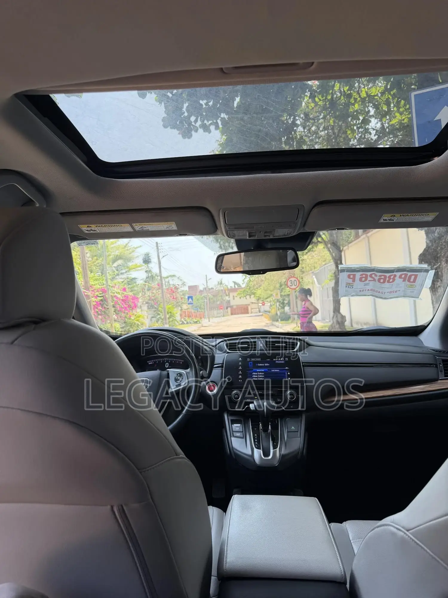 Honda CR-V Touring AWD 2019 Gray