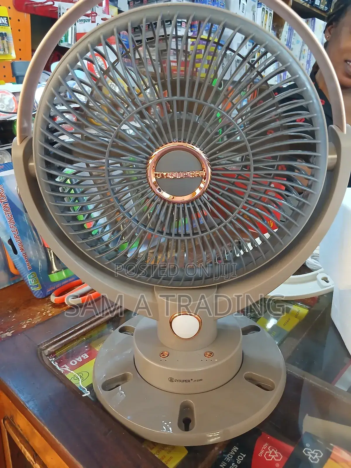 Jy-2390 Rechargeable Fan