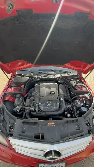 Mercedes-Benz C250 2013 Red