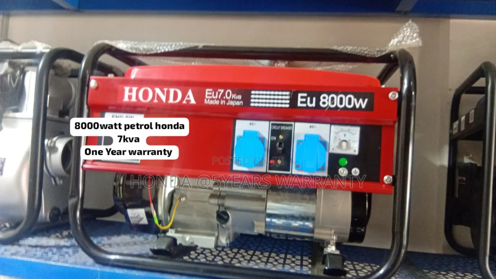 8000watt 7kva Honda Petrol Generator Japan Made Honda 7kva