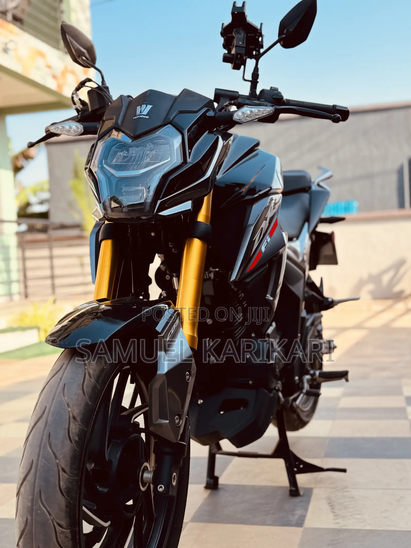 Haojue DR190S 2025 Black