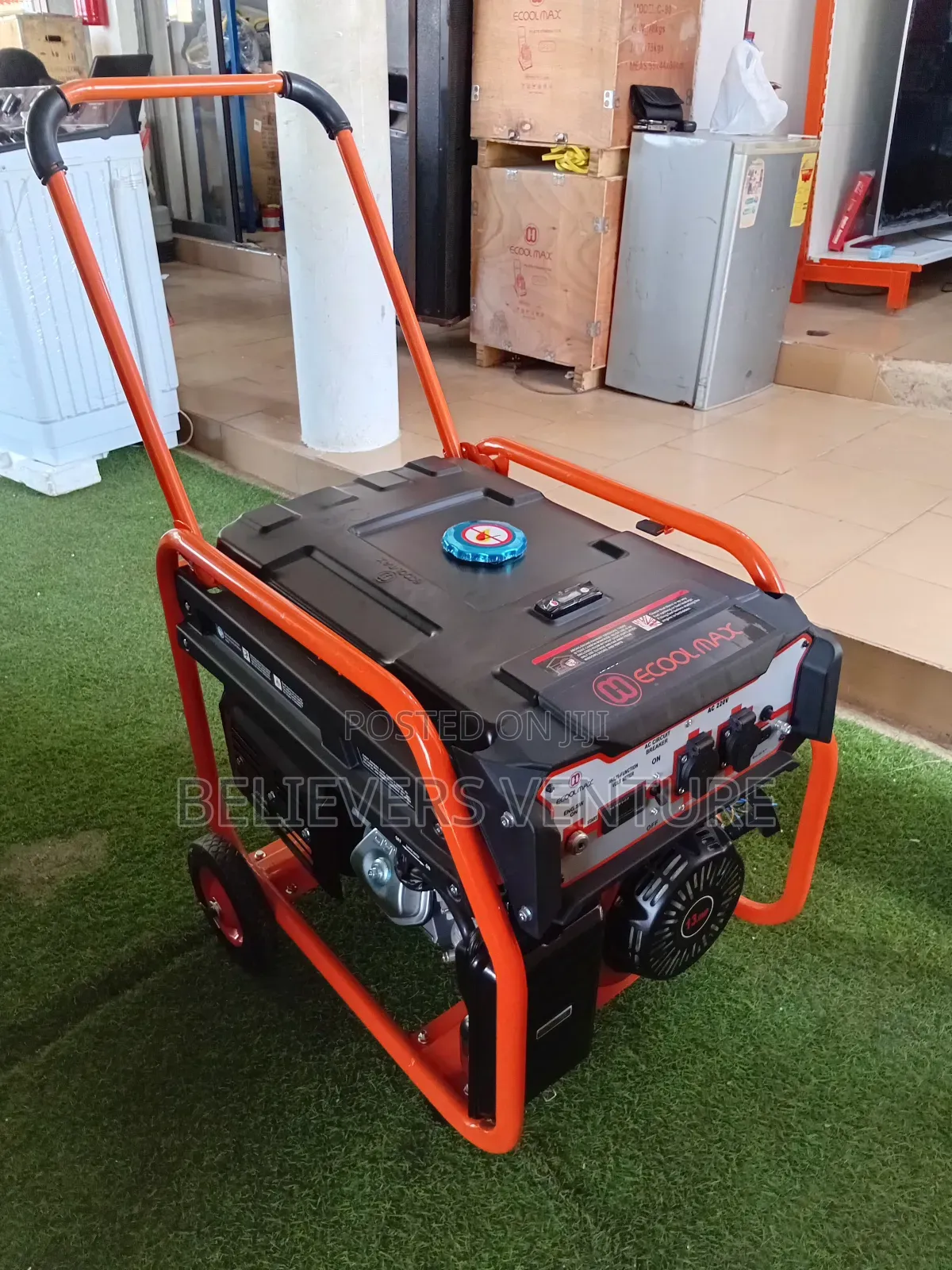 Ecoolmax Generator 10kva Wheels and Handles 13.0hp