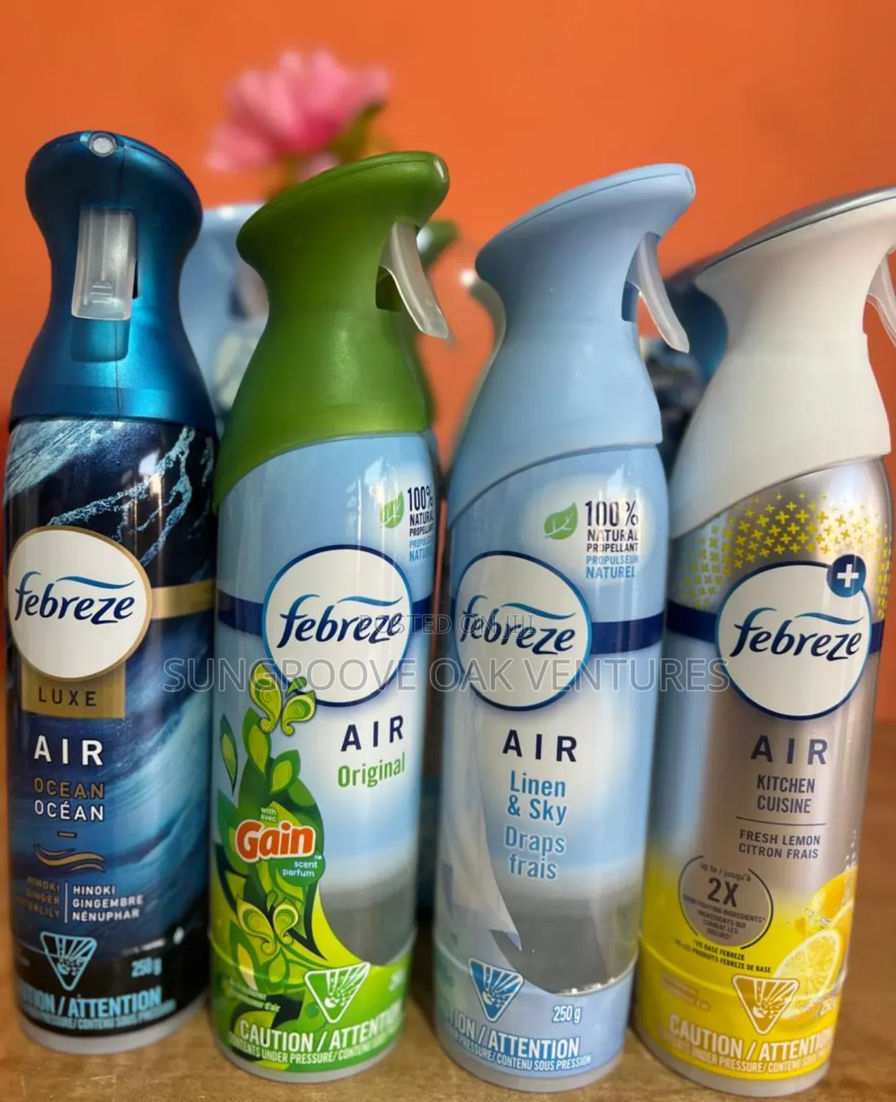 Febreeze Air Freshener 4pcs (250g)