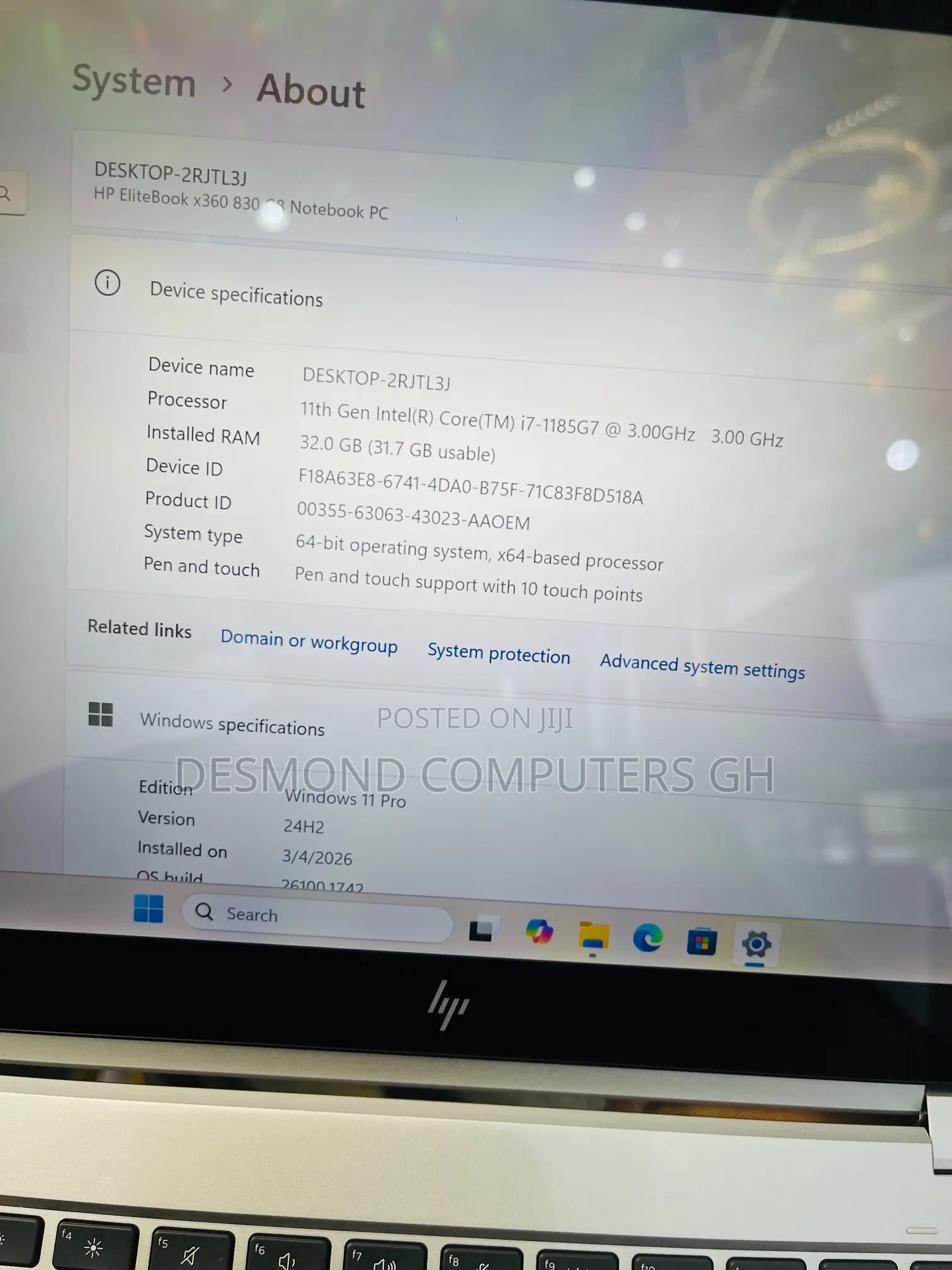 Laptop HP EliteBook 830 G8 32GB Intel Core i7 SSD 512GB