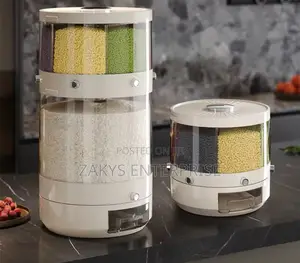 Dual Rice/Grains Dispenser Bucket