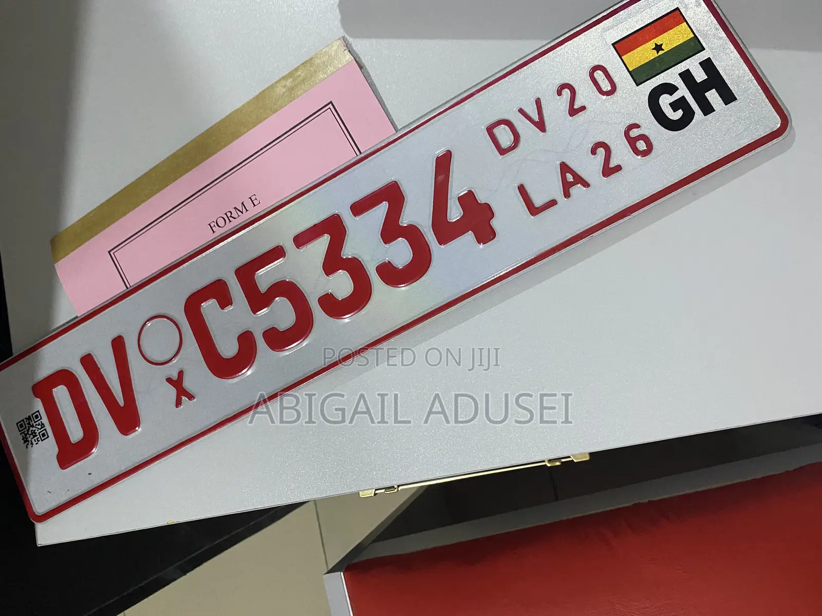 2026 Dv Plate With Insurance