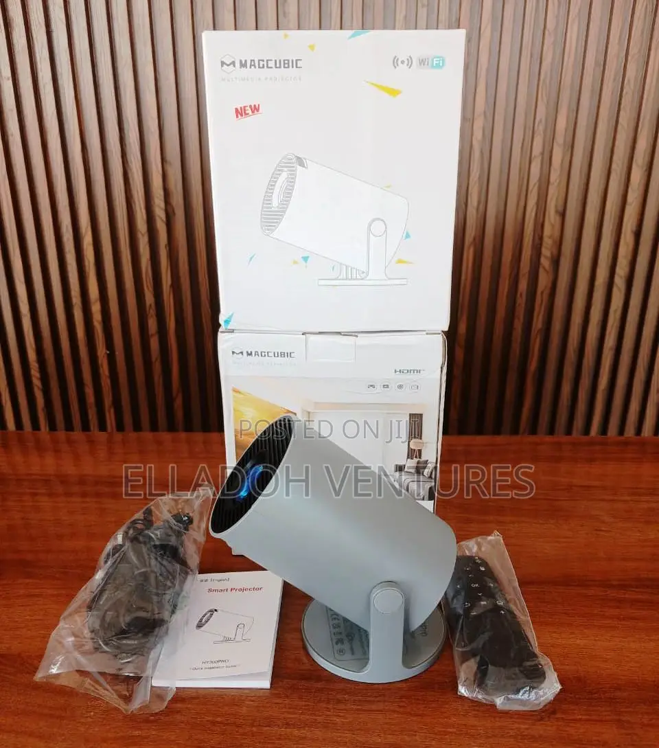 Magcubic Smart Mini Projector (Free Netflix, Free DSTV Channels)