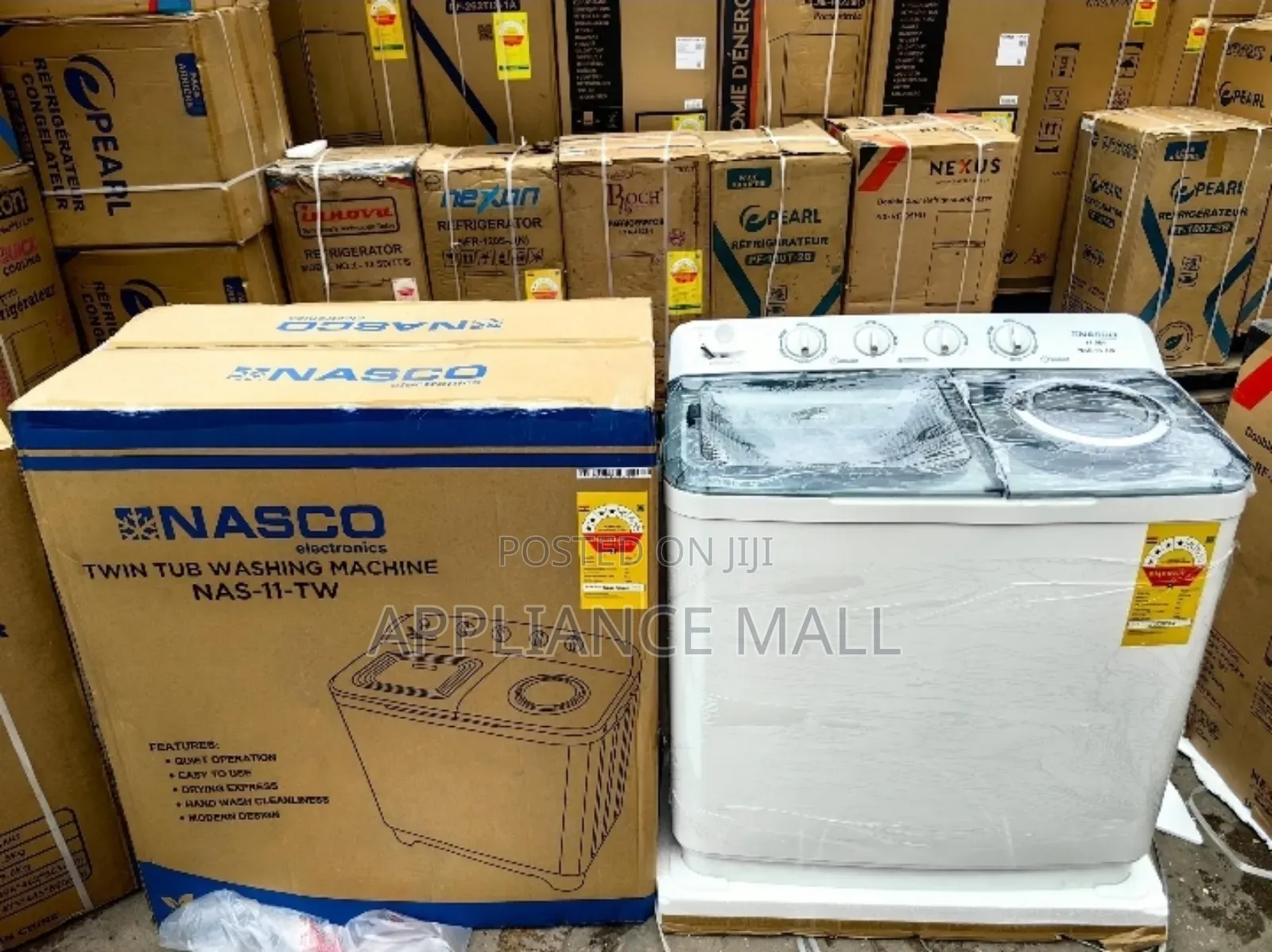 Nasco Washing Machine 11kg Semi Automatic