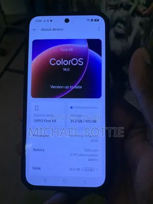New Oppo Find X9 5G 512 GB Black