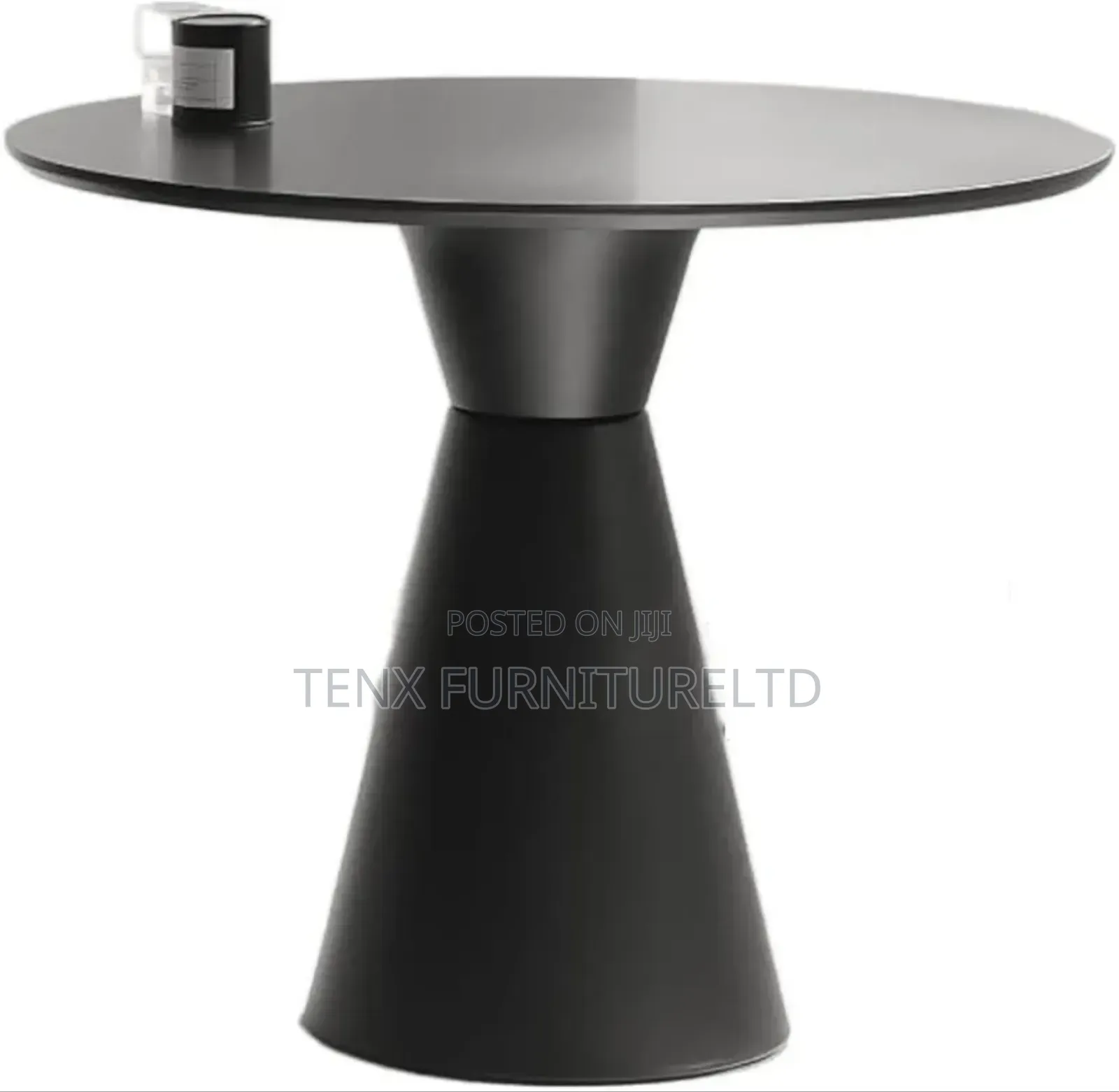 Dinning Table (Black)Metal Base