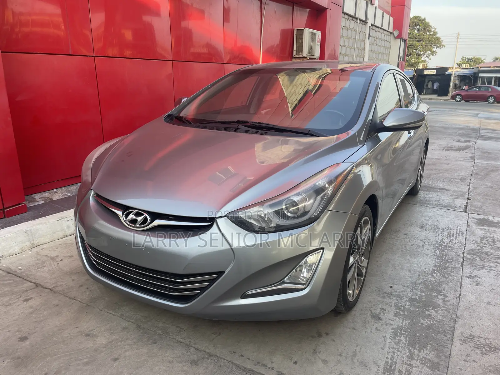 Hyundai Elantra Limited PZEV 4dr Sedan (1.8L 4cyl 6A) 2014 Gray