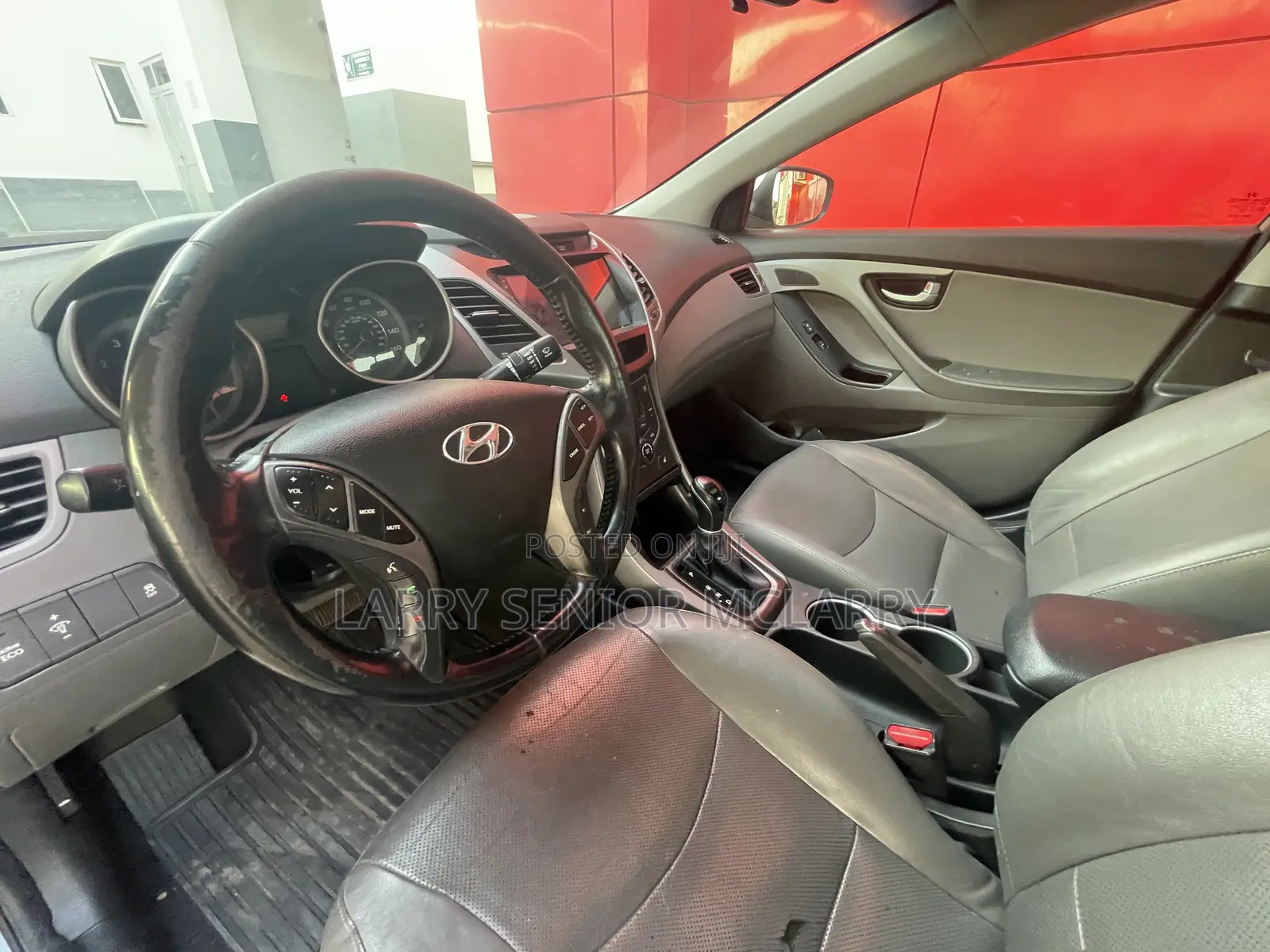 Hyundai Elantra Limited PZEV 4dr Sedan (1.8L 4cyl 6A) 2014 Gray