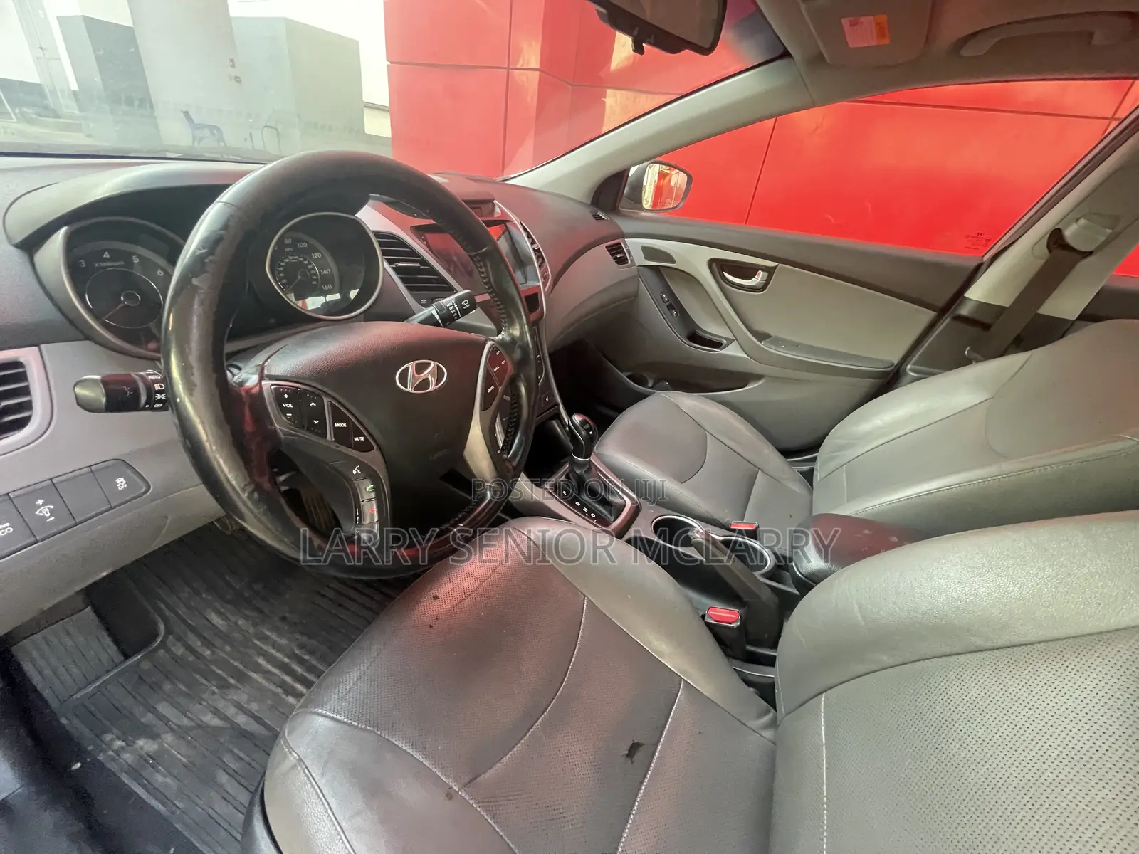 Hyundai Elantra Limited PZEV 4dr Sedan (1.8L 4cyl 6A) 2014 Gray