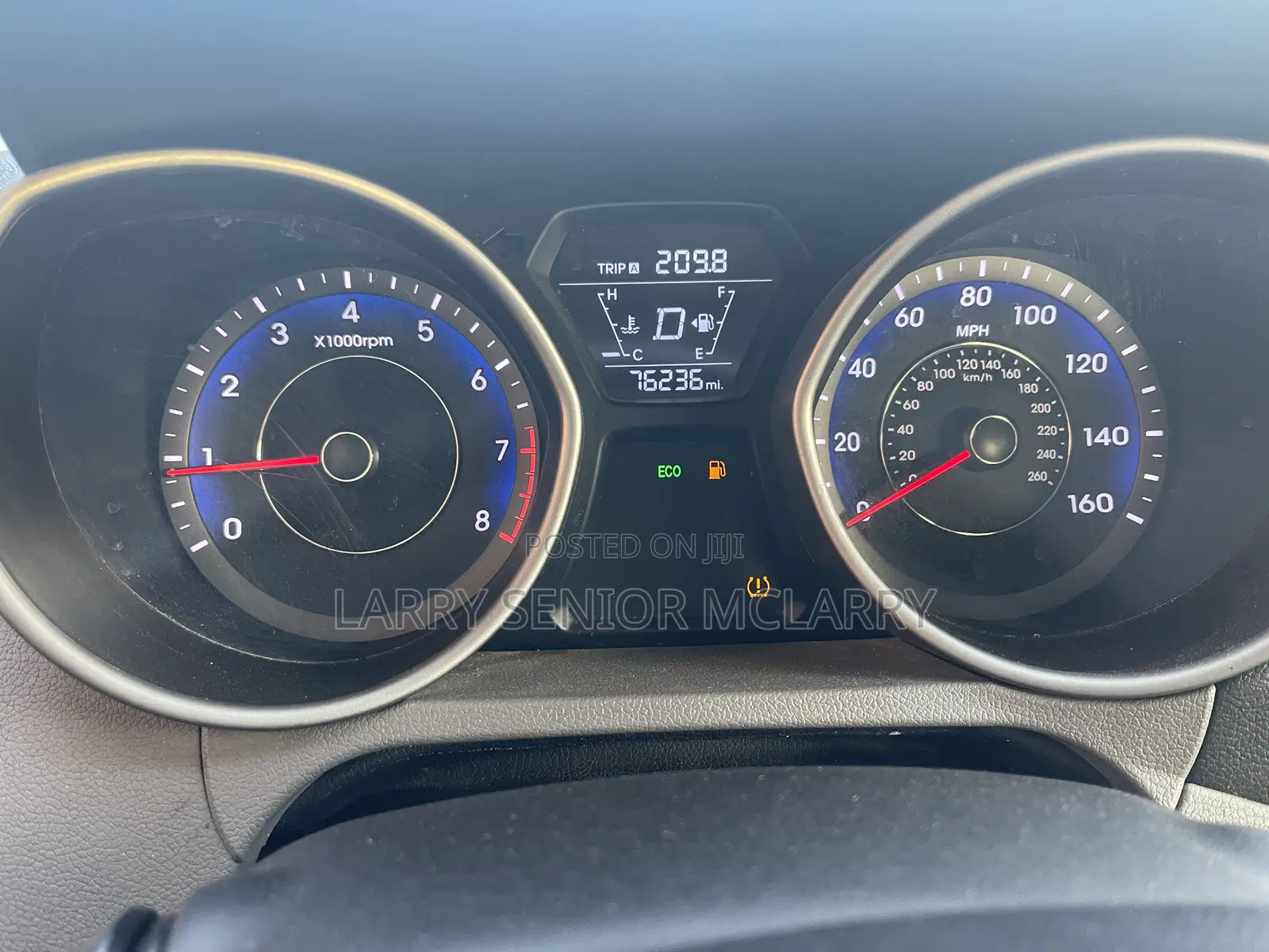Hyundai Elantra Limited PZEV 4dr Sedan (1.8L 4cyl 6A) 2014 Gray
