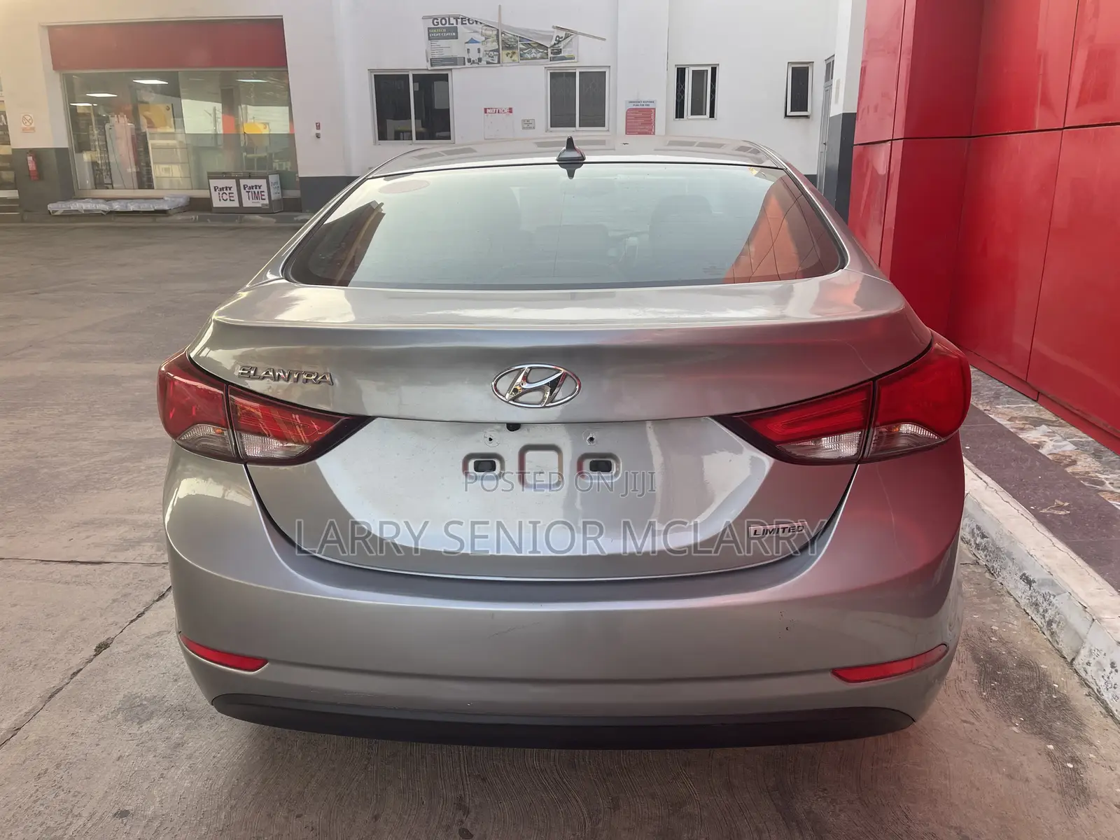 Hyundai Elantra Limited PZEV 4dr Sedan (1.8L 4cyl 6A) 2014 Gray