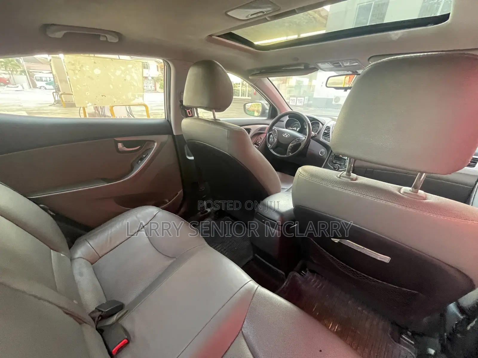 Hyundai Elantra Limited PZEV 4dr Sedan (1.8L 4cyl 6A) 2014 Gray