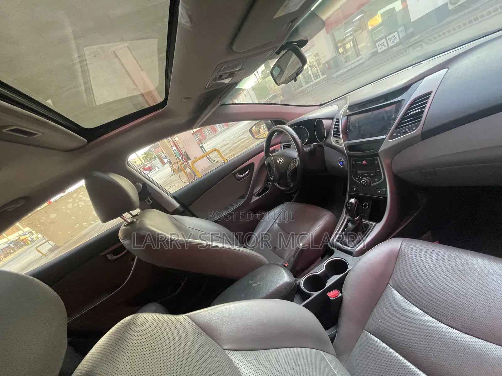Hyundai Elantra Limited PZEV 4dr Sedan (1.8L 4cyl 6A) 2014 Gray
