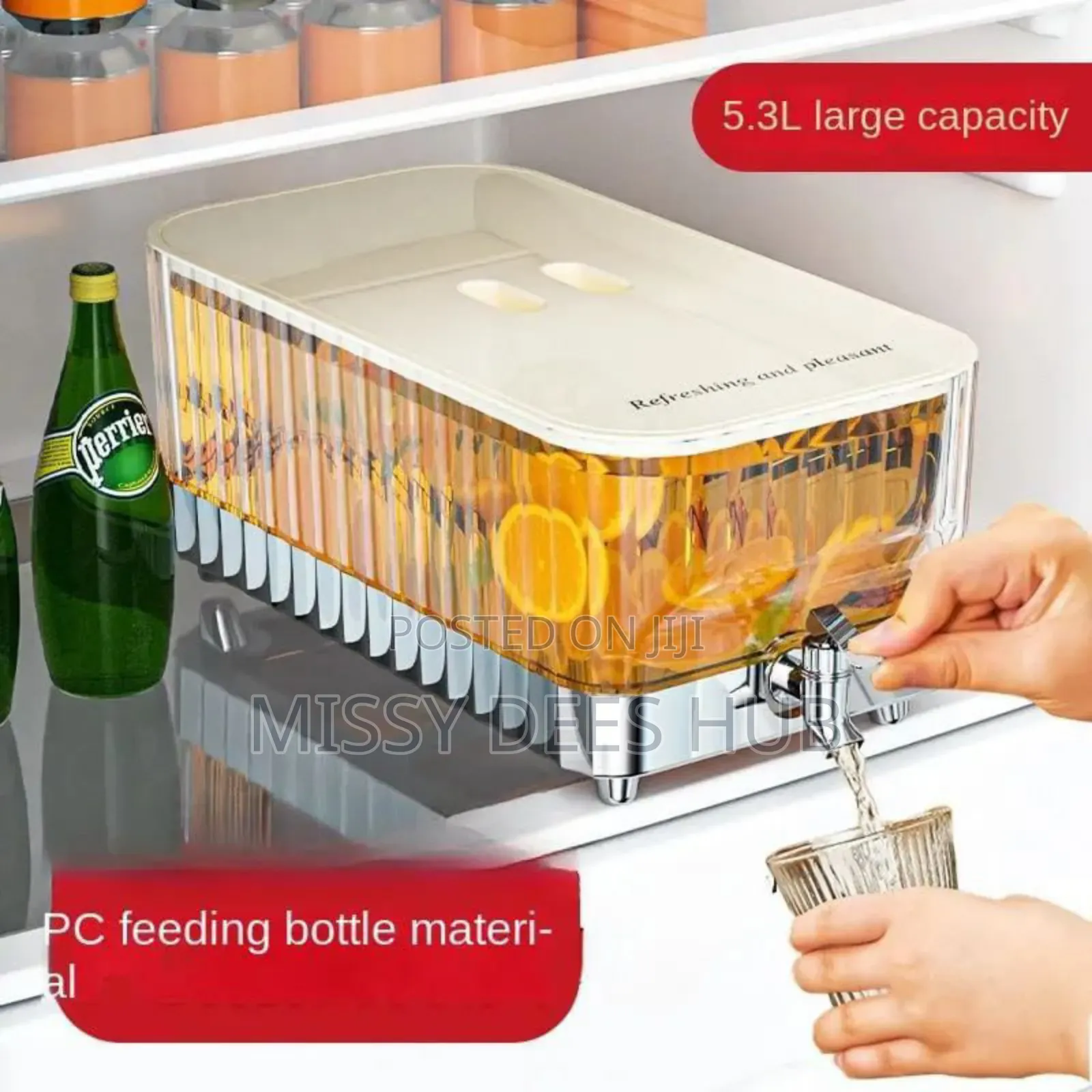 5.3l Acrylic Juice Dispenser