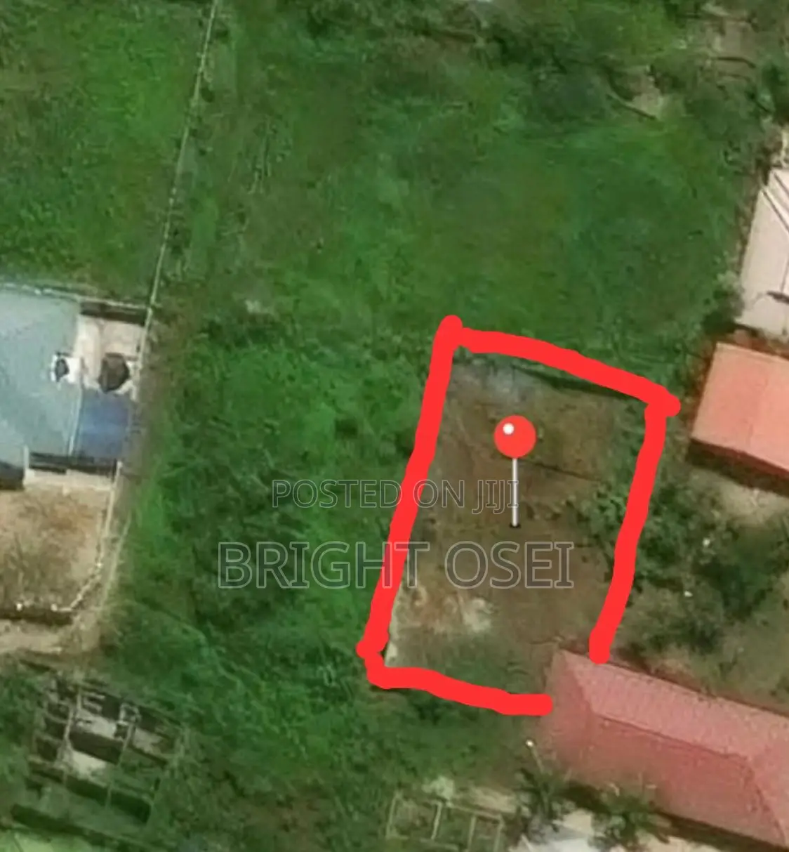 Problem Free 1 Plot Walled Land for Sale - Kasoa