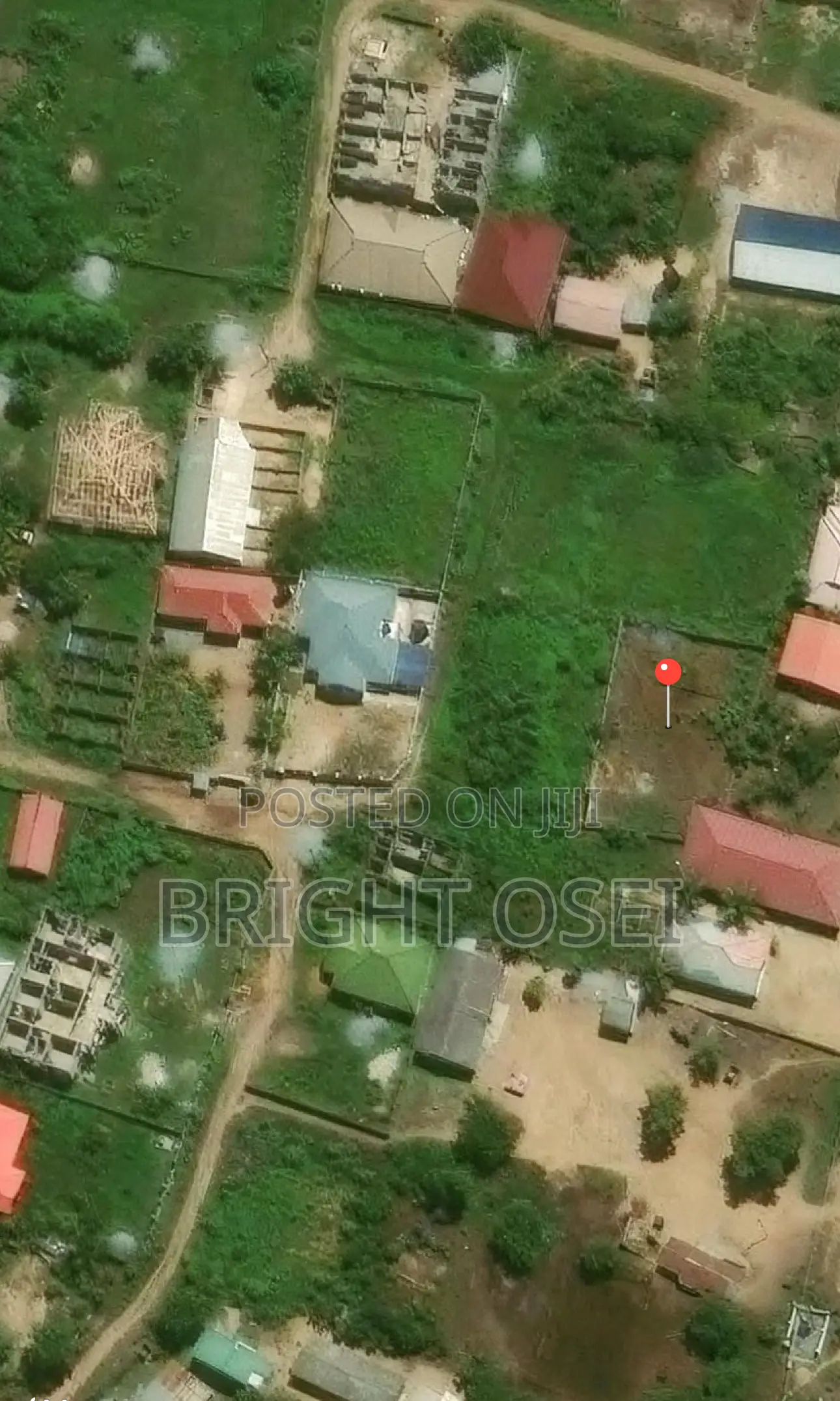 Problem Free 1 Plot Walled Land for Sale - Kasoa