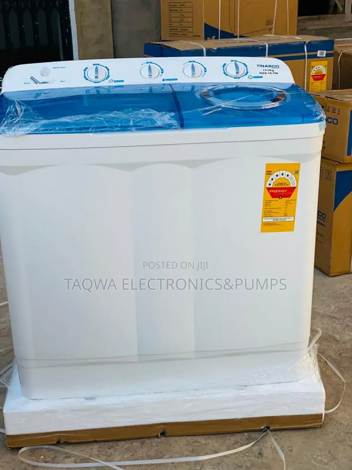 Classic Nasco 15kg Semi Automatic Washing Machine