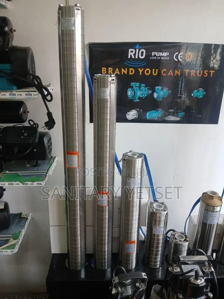 Rio Borehole Pump (Submersible Pump) 1.5 Hp
