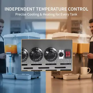 3-Tank Juice Dispenser