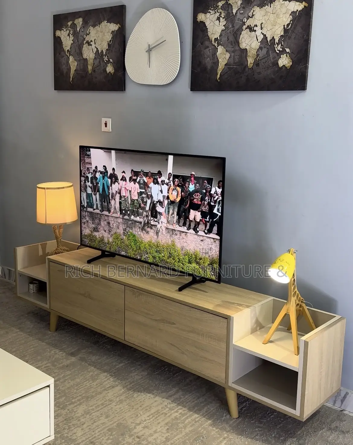Modern 6 Feet Tv Stand
