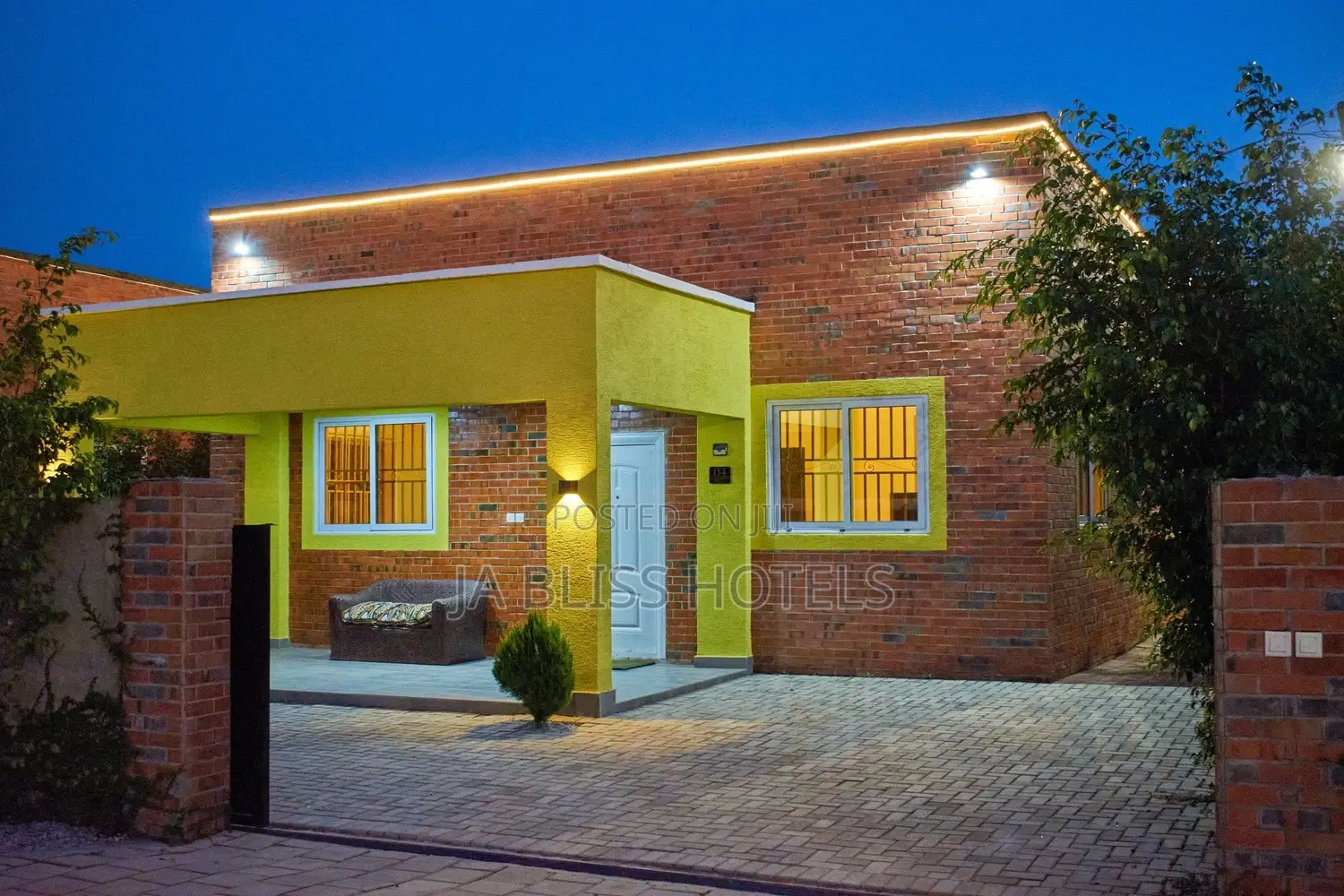 Furnished 2bdrm House in J A Bliss Hotels, Takoradi for rent