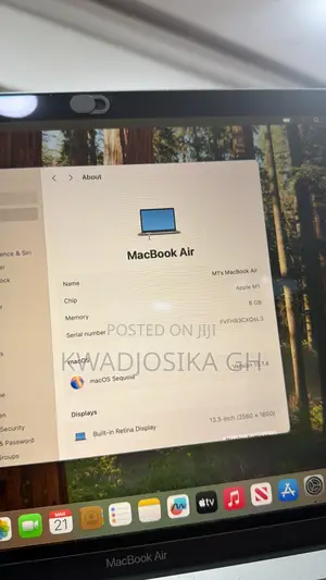 Laptop Apple MacBook Air 2020 M1 8GB Apple M1 SSD 128GB