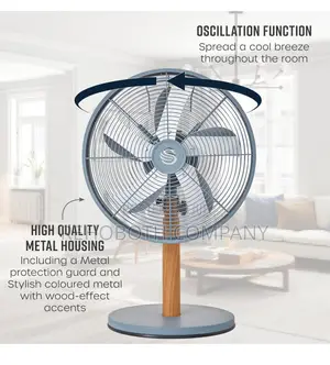 Swan Sfa16920gryn Nordic 12 Inch Desk Fan, 4 Power Levels
