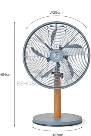 Swan Sfa16920gryn Nordic 12 Inch Desk Fan, 4 Power Levels