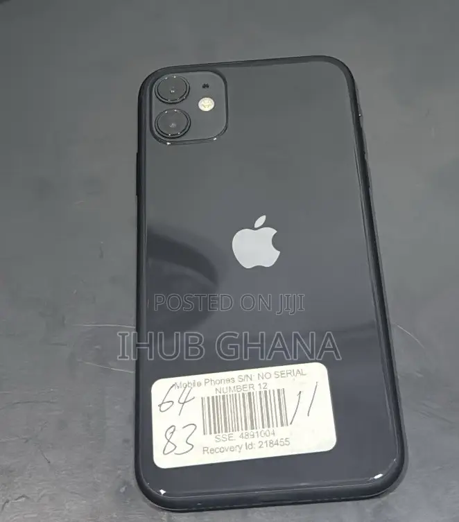 Apple iPhone 11 64 GB Black