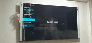 Samsung 65′′ Au8070 Crystal Uhd Smart Tv (2021) – Sleek Smart