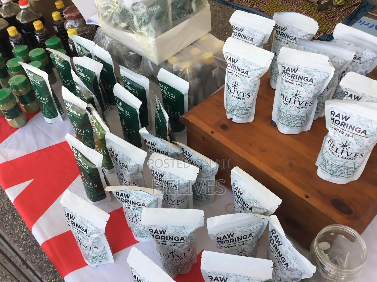 Raw Moringa Tea | Pure Organic Tea Bag Helives Fda Certified Approved