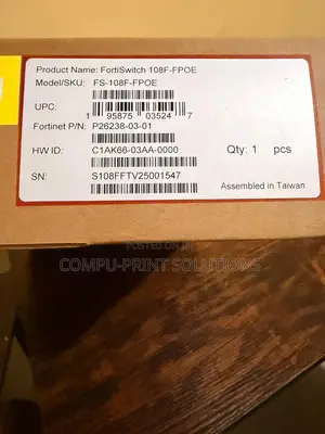 Fortinet Fortiswitch Fs-108f-fpoe Network Poe Switch
