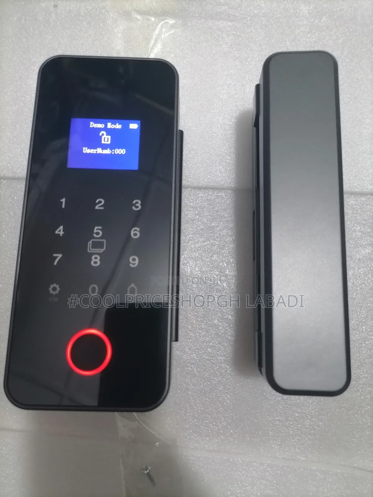 Wireless Glass Door Fingerprint Lock