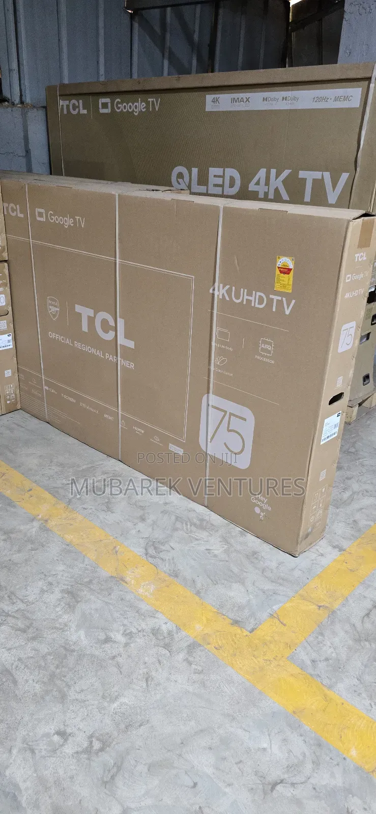 TCL 75 " Uhd HDR Smart Android Tv