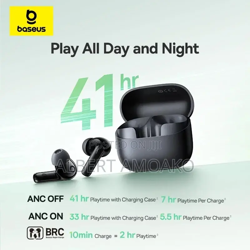 Baseus Ep10 Nc Noise Canceling Earbuds