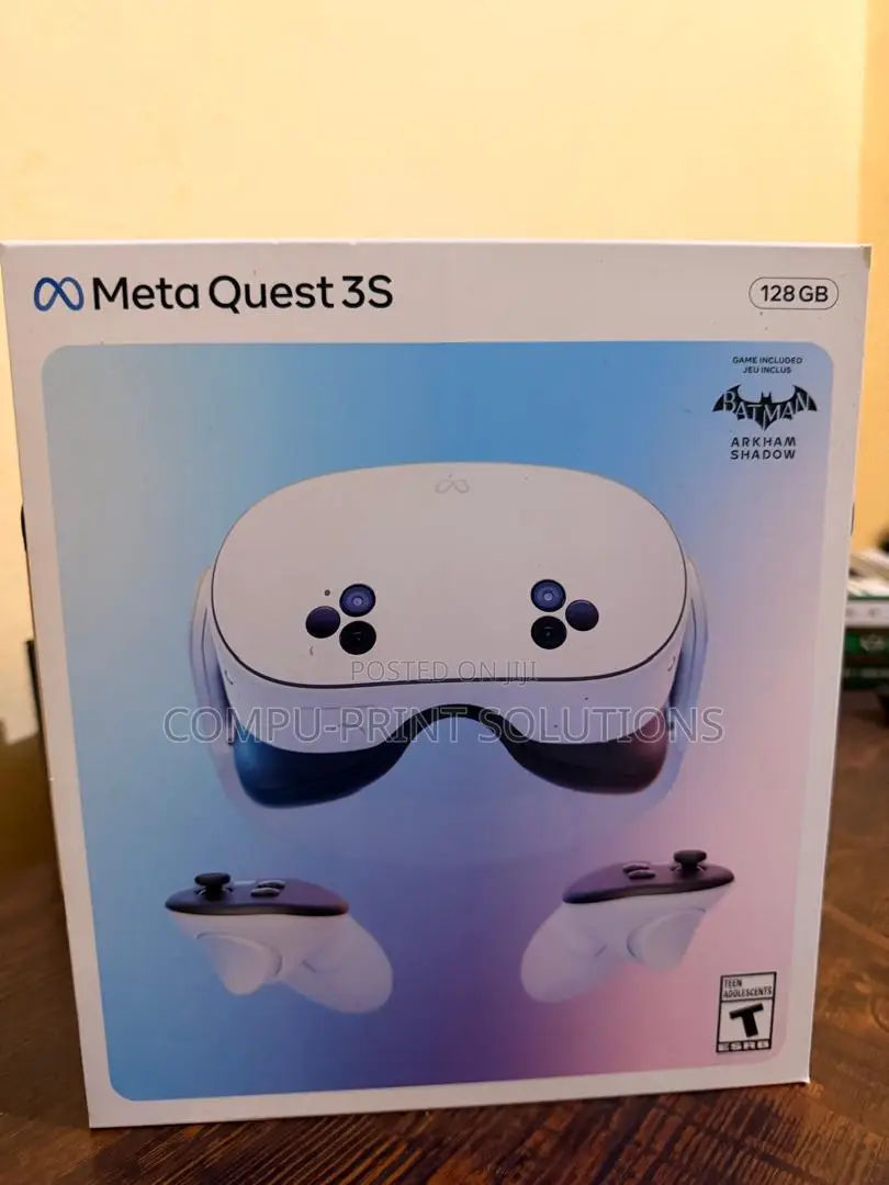 Meta Quest 3s Advanced All-in-One Vr Headset With Batman:Arkham Shadow