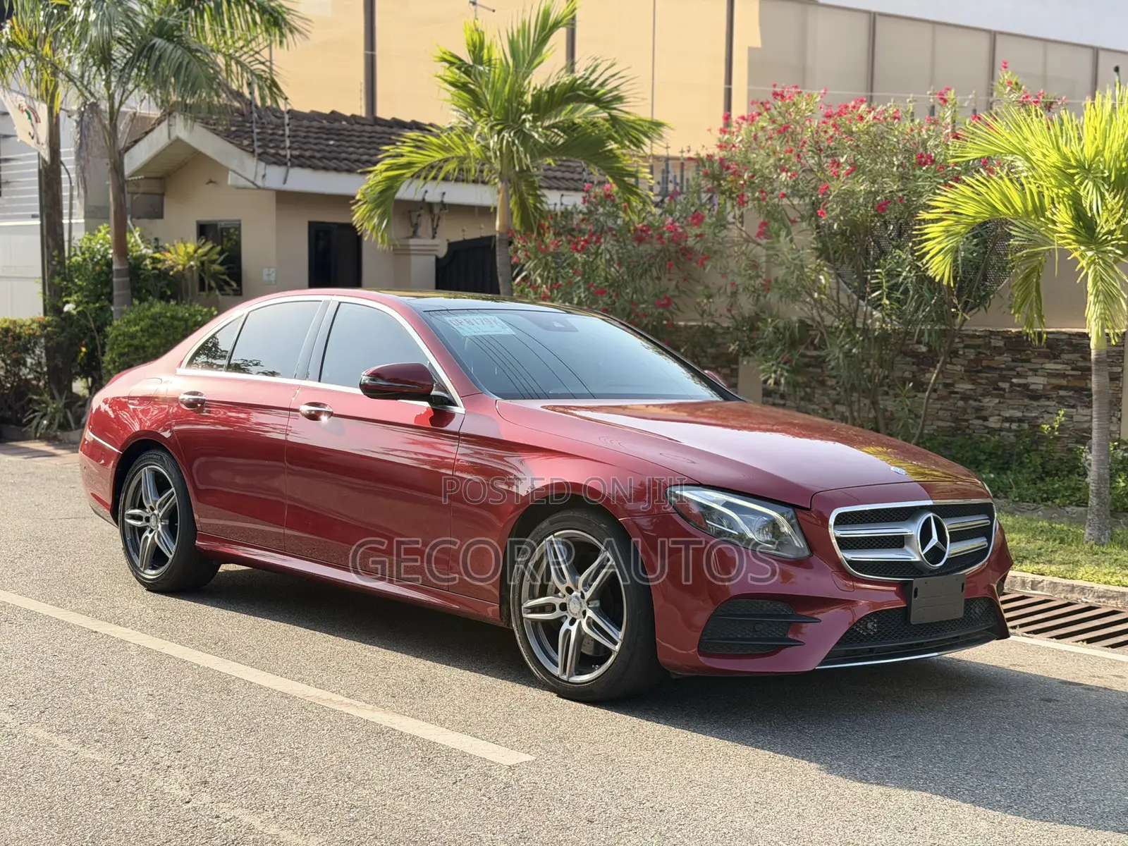 Mercedes-Benz E300 4Matic AWD Sedan (2.0L 4cyl 9A) 2017 Burgundy