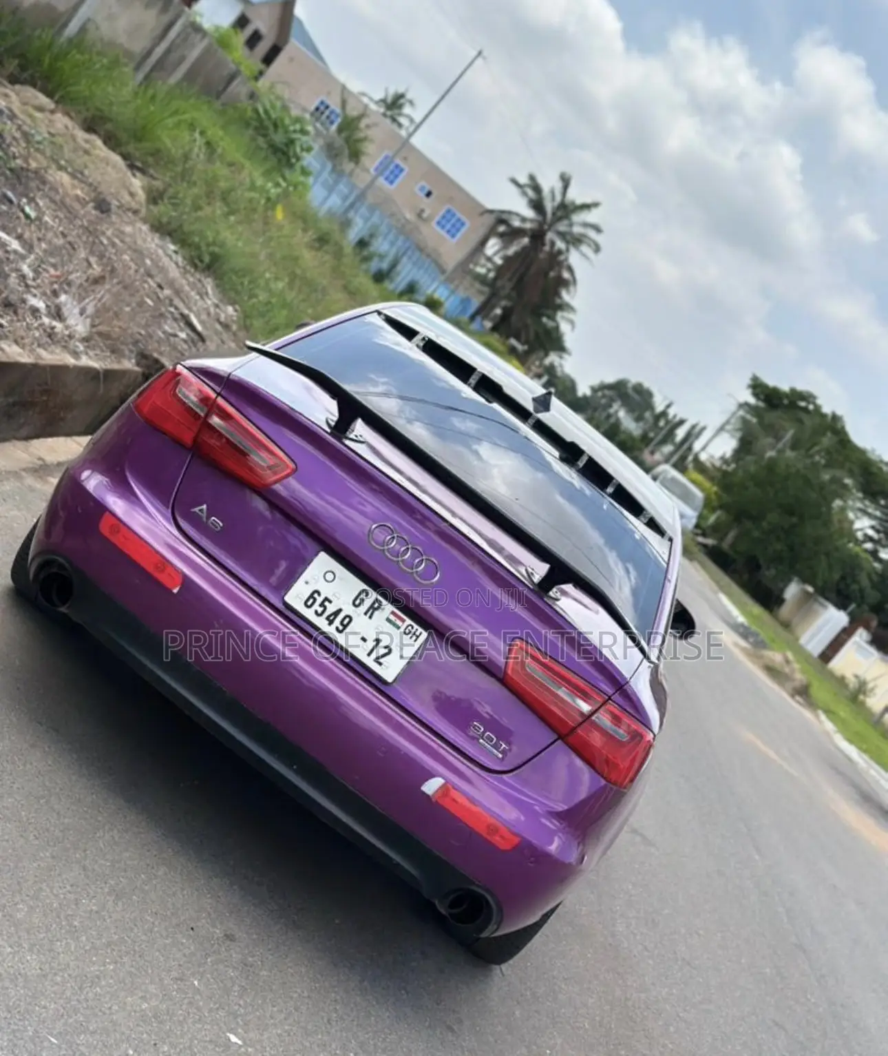 Universal Original Boot Spoiler With Led Light