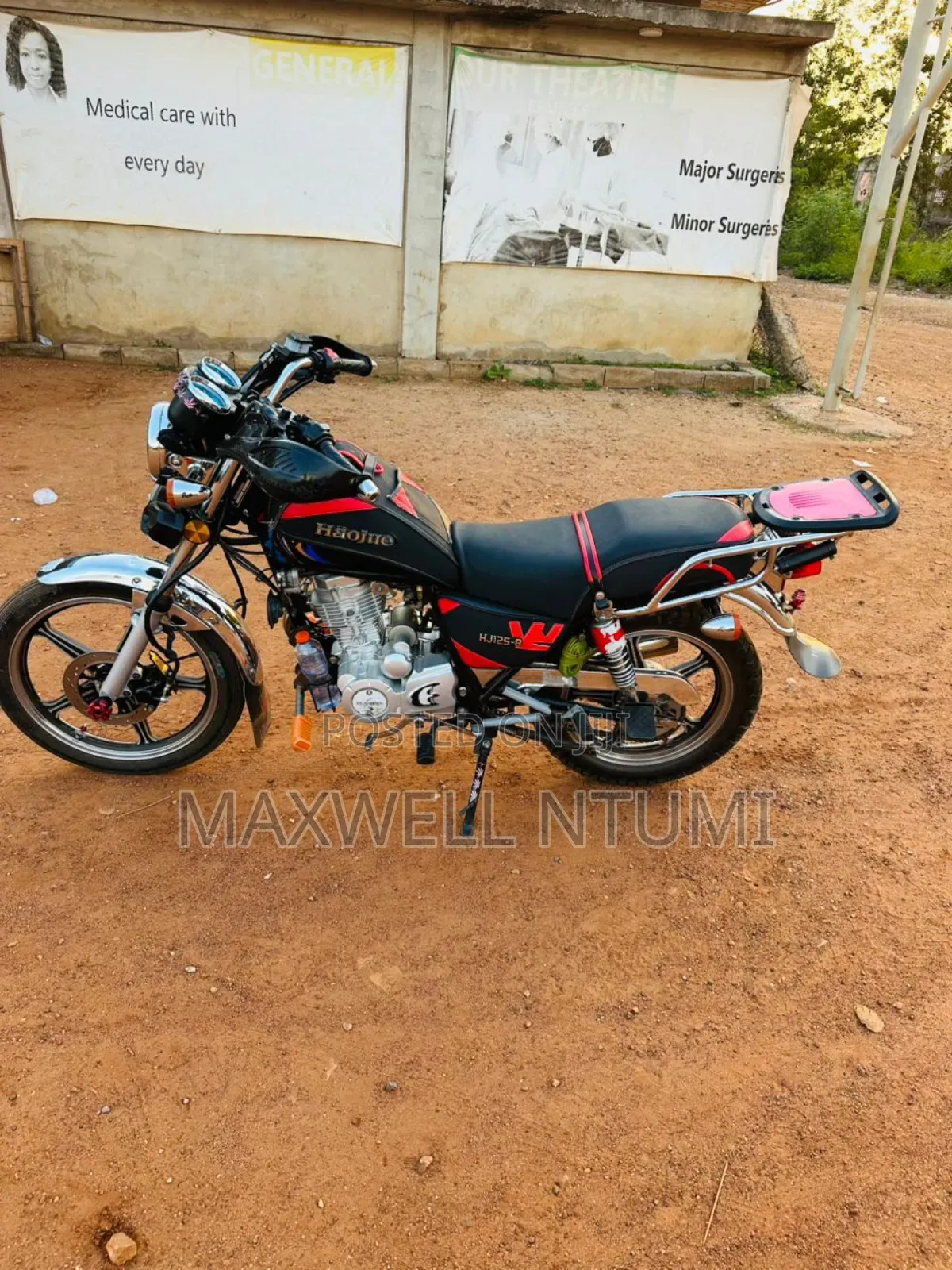 Haojue HJ125-8K 2025 Black