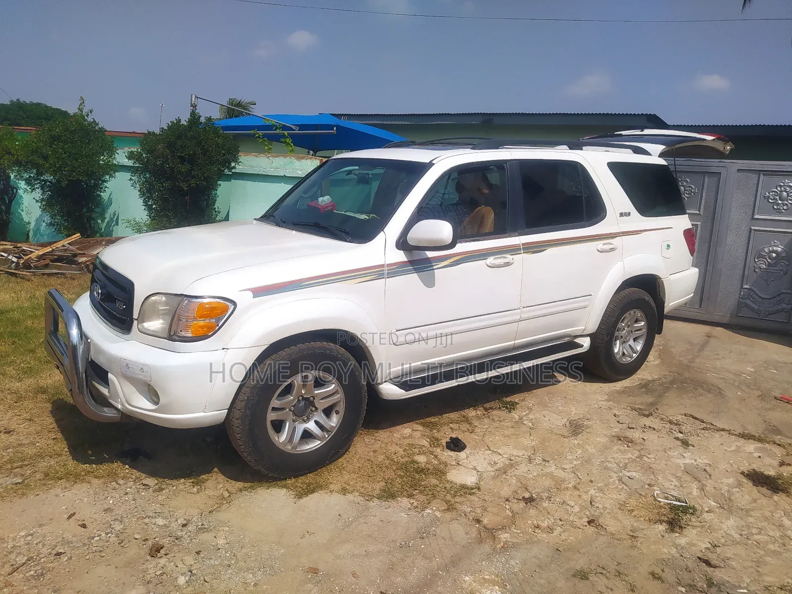 Toyota Sequoia SR5 4dr SUV 4WD (4.7L 8cyl 4A) 2002 White
