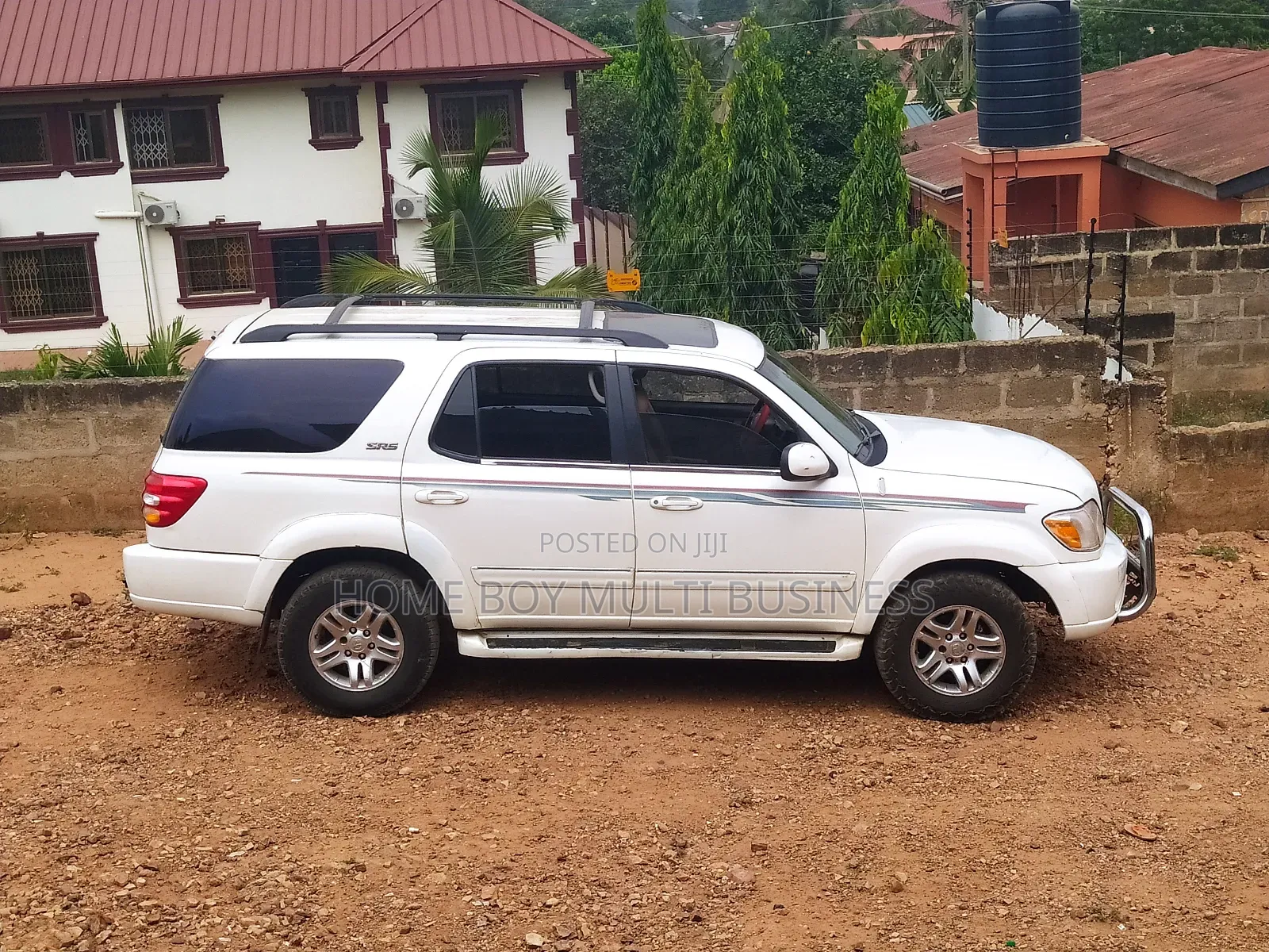 Toyota Sequoia SR5 4dr SUV 4WD (4.7L 8cyl 4A) 2002 White