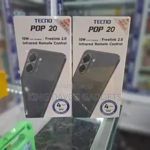 New Tecno Pop 20 64 GB Black