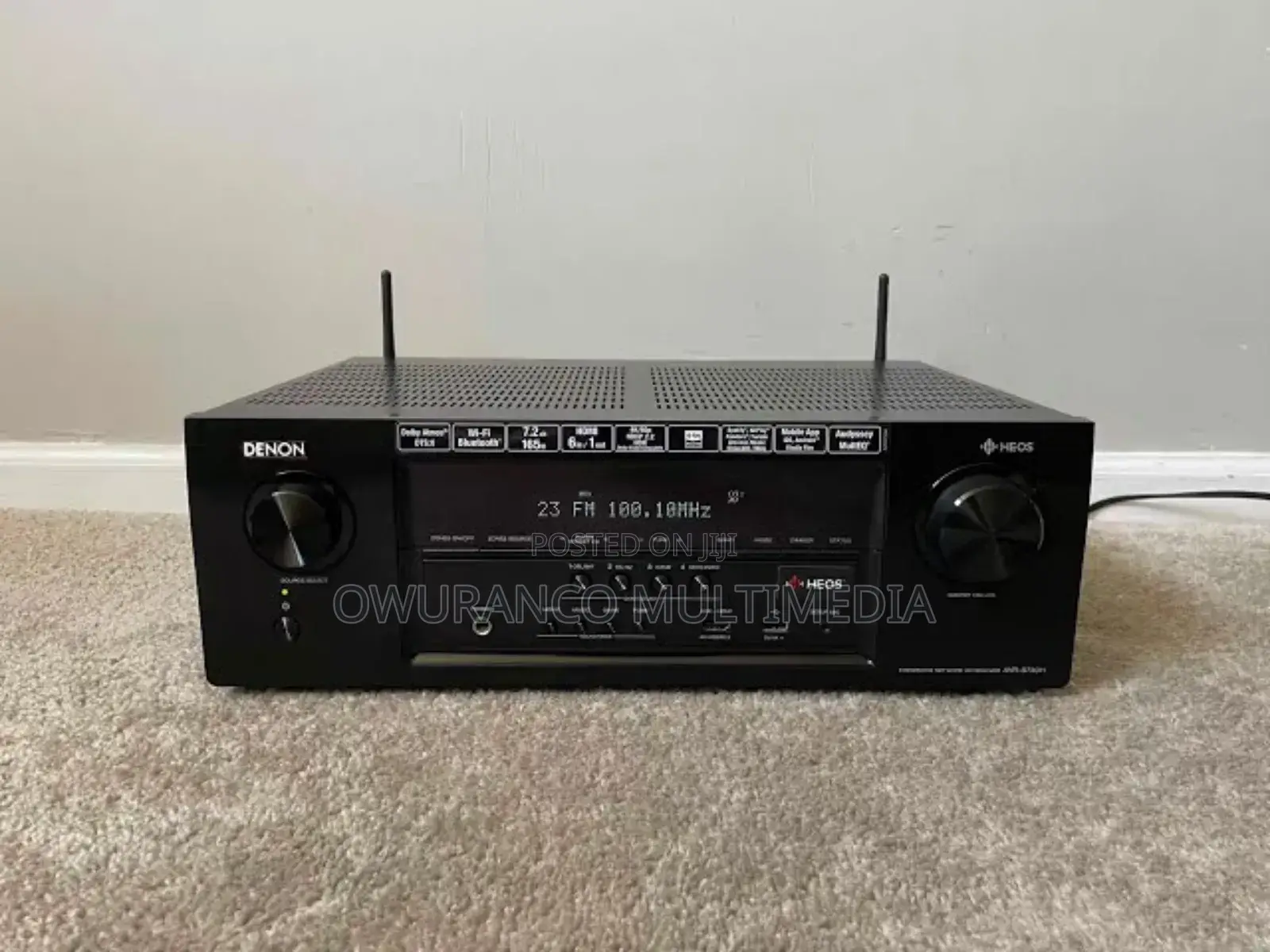 .Denon Avr-S750h 7.2 Ch Bluetooth/ Wifi Support Uhd Av Receiver