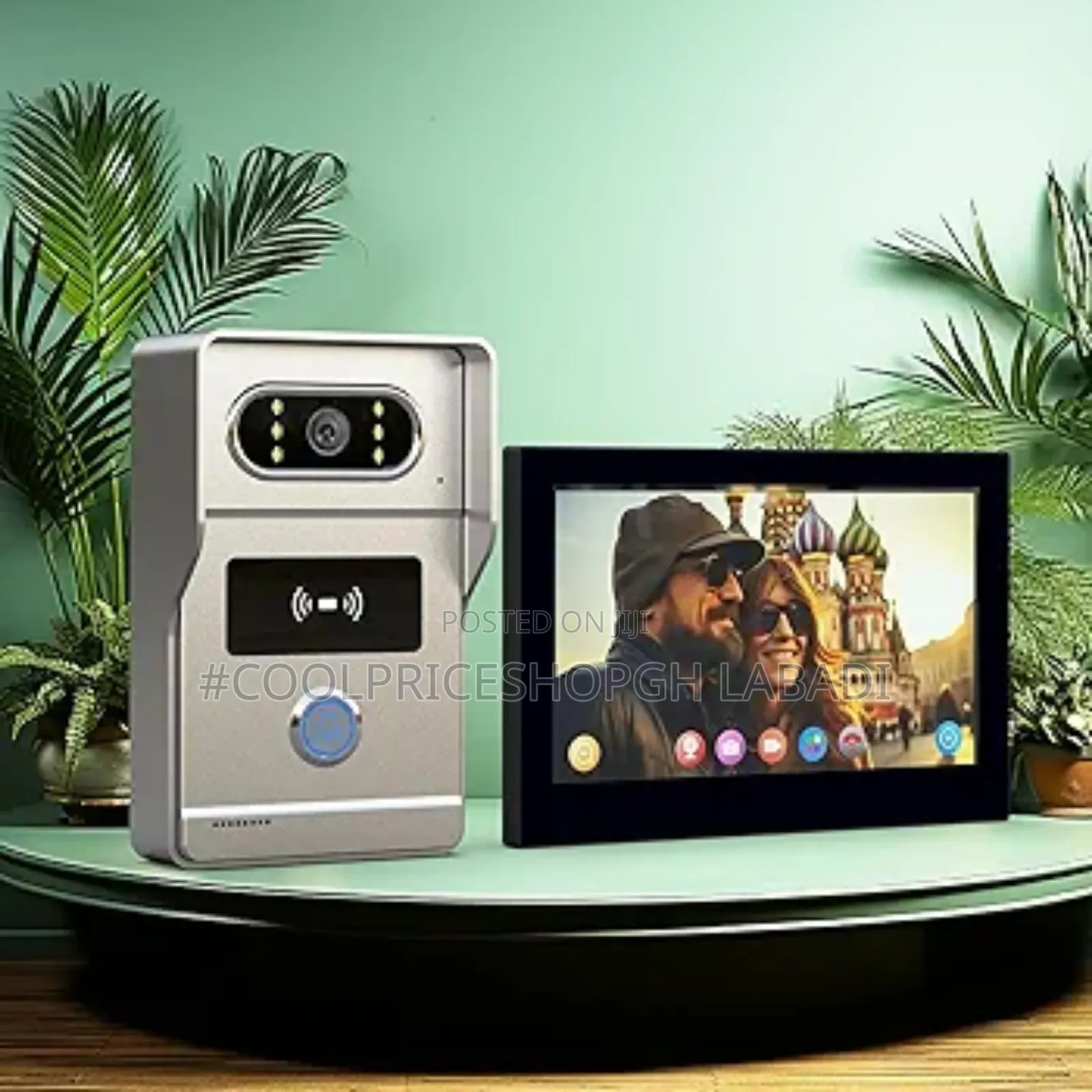 Video Intercom 2way Wire Doorbell