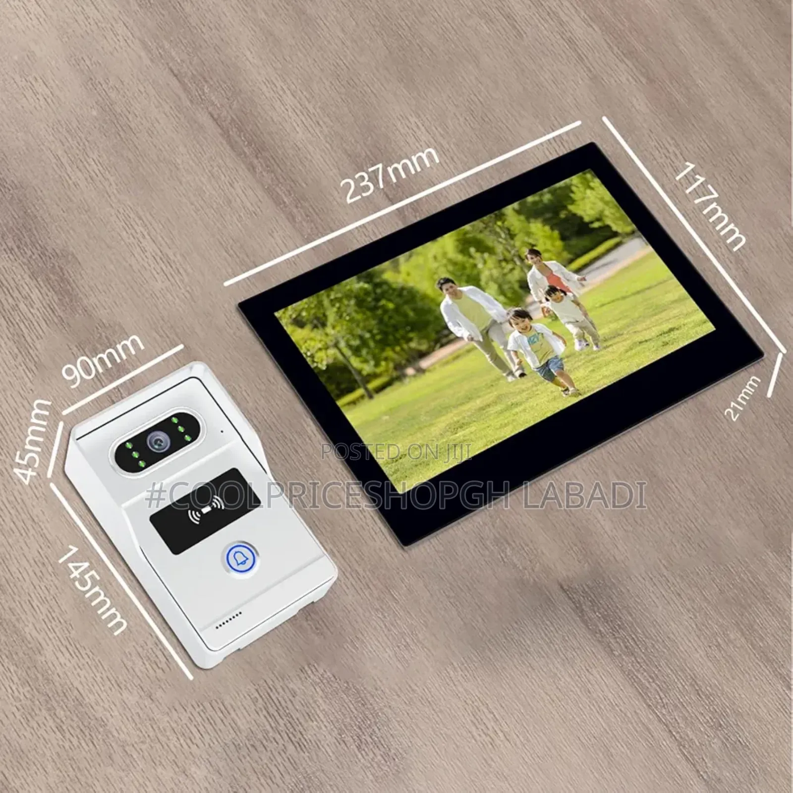 Video Intercom 2way Wire Doorbell